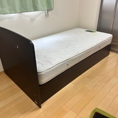 【譲渡者確定済】家具 ベッド シングルベッド