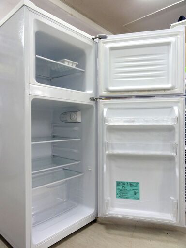 冷蔵庫 Haier 121L 2ドア冷蔵庫 JR-N121A 2017年製 ホワイト