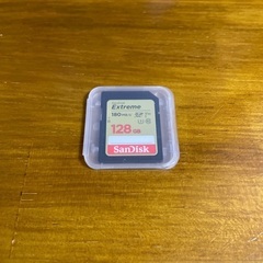 【未使用品】サンディスク（SanDisk）　SDカード　128gb