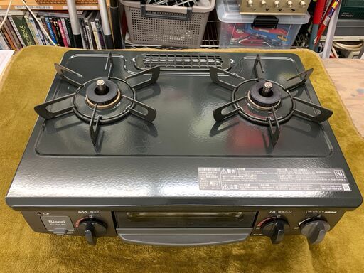 【愛品館江戸川店】リンナイ　LPガス用ガステーブル　2023年製　IRT34NJH　左強火力モデル　 ID：133-050189-007