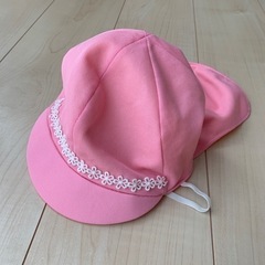 【美品】日進市公立保育園 カラー帽子 2歳児クラス ピンク
