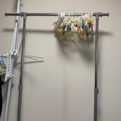 生活雑貨 洗濯用品 物干し竿、ロープ