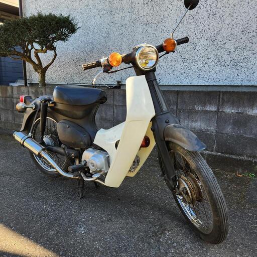 ホンダ　スーパーカブ　C50　ステンレスマフラー　千葉県流山市　配達可能です！　512