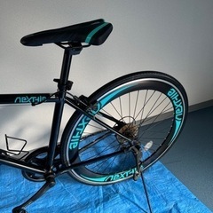 OTOMOオオトモ製 NEXTYLE(ネクスタイル) 700C シマノ21速 BLACKクロスバイク　