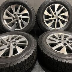【DUNLOP WM01 215/65R16】スタッドレス【トヨタ 20系アルファード ハイブリッド 純正ホイール 16インチ 6.5J5HPCD114.3+33】バリ溝(TG274) DUNLOP WM01 215/65R16】スタッドレス【トヨタ 20系アルファード