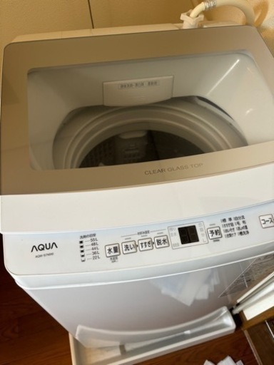 一人暮らし 2023年AQUOS aqw-s7n(w)家電 生活家電 洗濯機