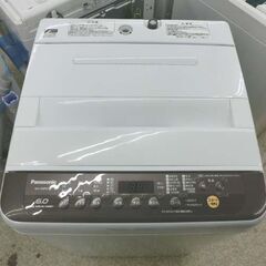 6.0Kg 洗濯機 2018年製 パナソニック NA-F60PB12 6Kg まとめ洗い 毛布 