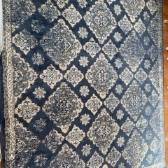 終了しました［初台］オリエンタル・ブルーグレー絨毯