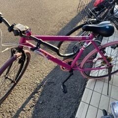 【SALE】切り替え付 Airbikeクロスバイク 自転車 防犯...