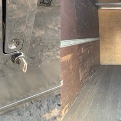 No.835 アルミバン 2t 車 アルミ 箱 バイク 倉庫 トラック コンテナ 