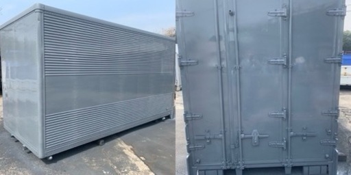 No.838 アルミバン 2t 車 アルミ 箱 バイク 倉庫 トラック コンテナ  