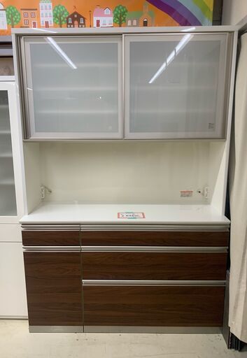 【食器棚(幅140㎝)】食器棚　綾野製作所　ケイラック朝霞田島店　GM976
