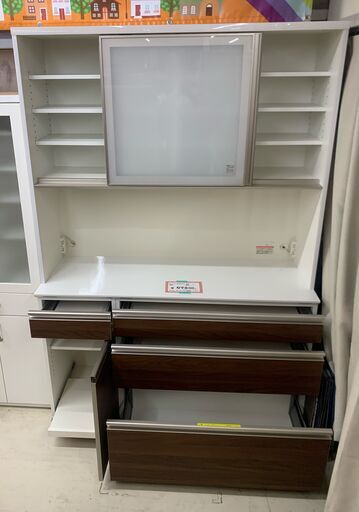 食器棚(幅140㎝)】食器棚 綾野製作所 ケイラック朝霞田島店 GM976  