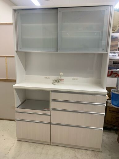 【食器棚(幅140㎝)】食器棚　高橋木工所　ケイラック朝霞田島店　GM977