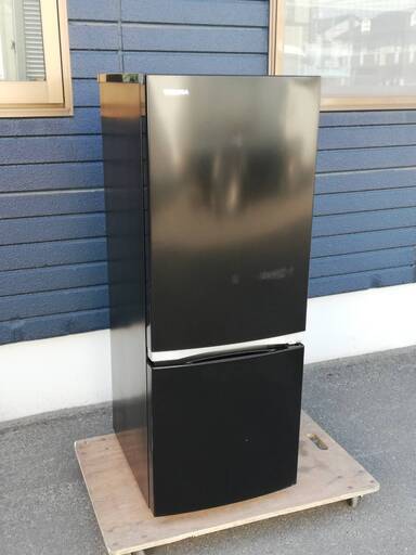 【24030401】冷凍冷蔵庫　東芝　GR-S15BS(K)　2021年製　冷凍室43L　冷蔵室110L【引取限定】