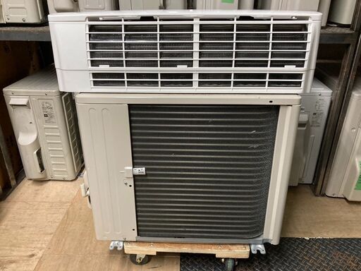 K05144　シャープ　2019年製　中古エアコン　主に6畳用　冷房能力　2.2KW ／ 暖房能力　2.5KW