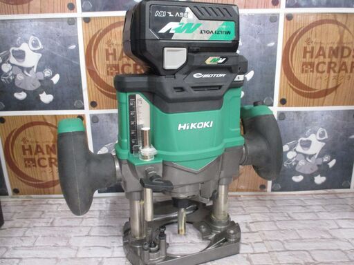 HIKOKI ハイコーキ M3612DAXP 充電ルーター 中古品 バッテリ18-36V一個