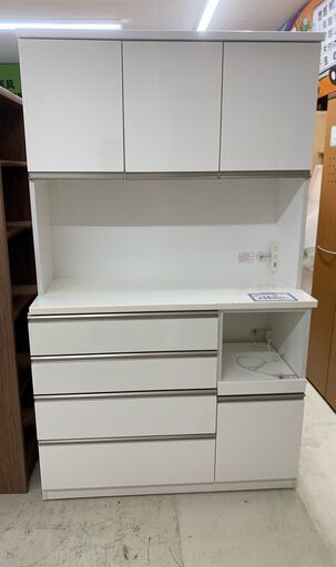 【食器棚(幅120㎝)】食器棚　ニトリ　ケイラック朝霞田島店　GM978