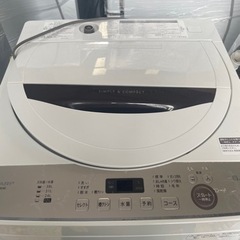 【‼️✨人気シリーズ✨‼️】シャープ6.0Kg　２０２１年製　E...