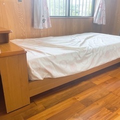 【取引中】家具 ベッド セミダブル上げます！