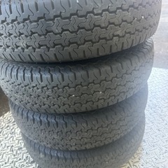 ダイハツ新車軽バン純正タイヤホイールセット 145/80R12