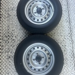 ダイハツ新車軽バン純正タイヤホイールセット 145/80R12