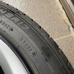 50プリウス純正　215/45R17 