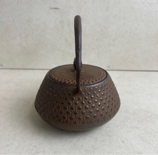 k109603 南部鉄器 急須 伝統工芸 工芸美術 茶道 風炉釜 面取風炉 道安 k109603 南部鉄器 急須 伝統工芸 工芸美術 茶道 風炉釜 面取風炉 道安