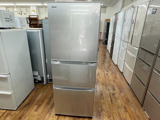TOSHIBA　GR-G34SY　3ドア冷蔵庫のご紹介！【トレファク入間24-03】