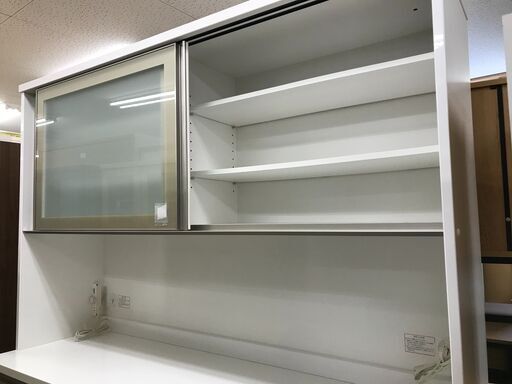 NO.2768 ニトリ キッチンボード 食器棚 収納家具 レンジ台 
