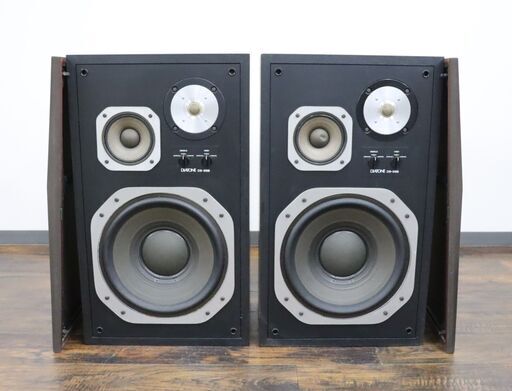 【ヤ取終了3/20】≪ZJ1446ジ≫音出しOK DIATONE/ダイヤトーン 3way ブックシェルフ型 スピーカー ペア DS-38B オーディオ機器/音響機器 重量約23kg 現状品