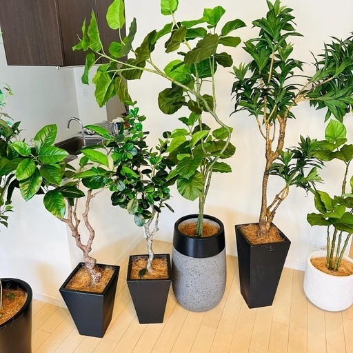 人工観葉植物 インテリア まとめ売り❗️造花 家具 K03001