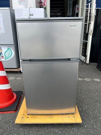 冷蔵庫 ヤマダ 2019年 YRZ-CO9G1 90L キッチン家電 れいぞうこ【安心の3ヶ月保証★送料に設置込】自社配送時代引き可※現金、クレジット、スマホ決済対応※