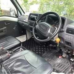 SUBARU サンバートラック社外オーディオ、車検、クーラー良好、3面フィルム、