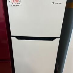 リサイクルショップどりーむ天保山店　No11958　冷蔵庫　Hisense　120L　2019L　美品　スリムタイプ　配達設置可能