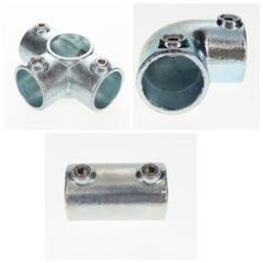 【新品】単管ジョイント、クランプ、固定ベース (Φ48.6mm用)-【良品】ルブタン長財布パネトーネXL（Christian Louboutin）