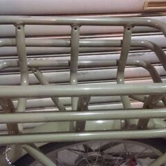 ★★★★お洒落なカーゴバイク【リアバスケット付 ミニベロ・シマノ外装６段変速付】★★★★