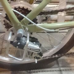 ★★★★お洒落なカーゴバイク【リアバスケット付 ミニベロ・シマノ外装６段変速付】★★★★