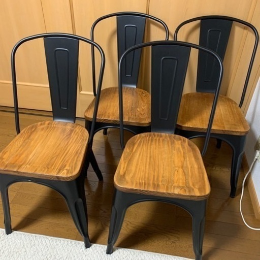 【お取引先が決まりました】ダイニングチェア 4脚