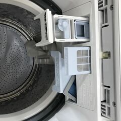 シャープ SHARP 洗濯機 ES-TX8D 2020年製 縦型洗濯乾燥機 洗濯8.0kg 