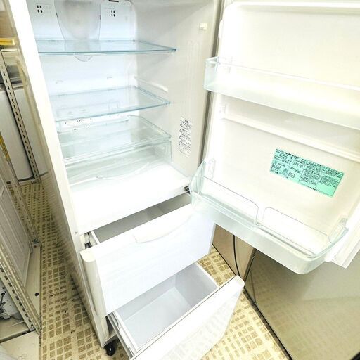 HITACHI 265L 3ドア 冷凍冷蔵庫 R-27AS-1 2012年製