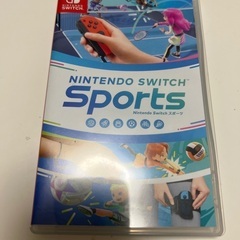 Nintendo Switch sports (箱無しバンド2個付き)
