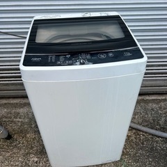 家電 生活家電 洗濯機 5.0kg 2020年 アクア