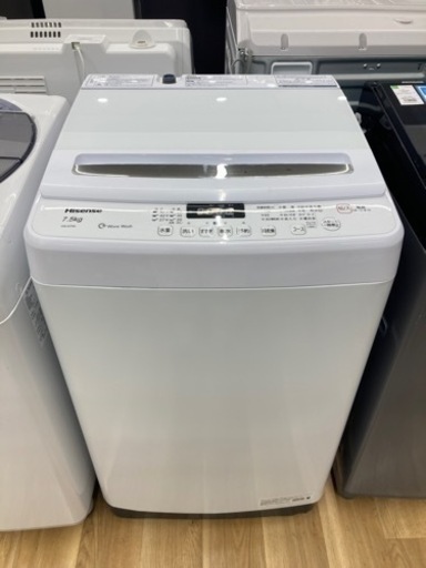 【トレファク高槻店】安心の1年間保証！取りに来られる方限定！Hisense（ハイセンス）の全自動洗濯機のご紹介です！