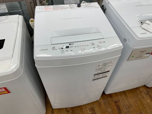 TOSHIBA AW-45M7 全自動洗濯機【トレファク入間24-03】