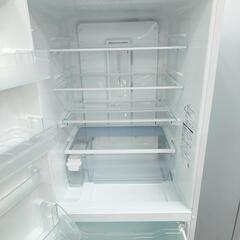 【3ドア冷凍冷蔵庫】3ドア冷凍冷蔵庫 TOSHIBA GR-K36SXVL 363L ガラストップ 2018年製:ホワイト