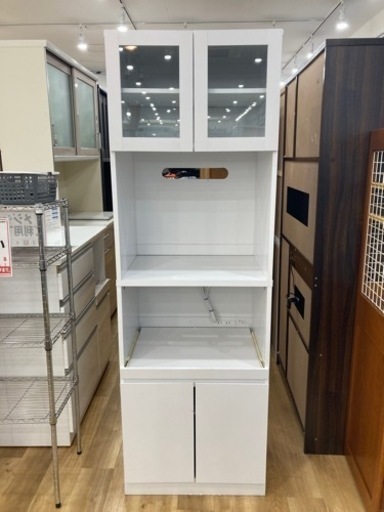 【トレファク高槻店】取りに来れる方限定！二枚扉のレンジ台のご紹介です！