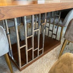 ダイニングテーブル７点セット　椅子：東京インテリア