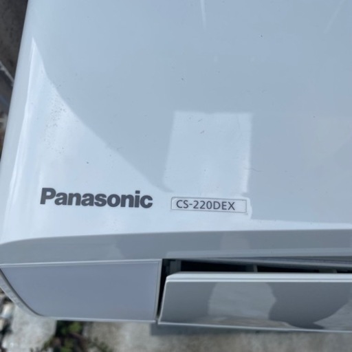 直接引取歓迎【Panasonic/パナソニック】2020年製 6畳 エアコン Eolia/エオリア CS-220DEX-W ★リモコン有