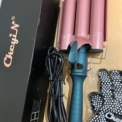 【お譲り先決定】CkeyiN ウェーブアイロン ヘアアイロン ウ...